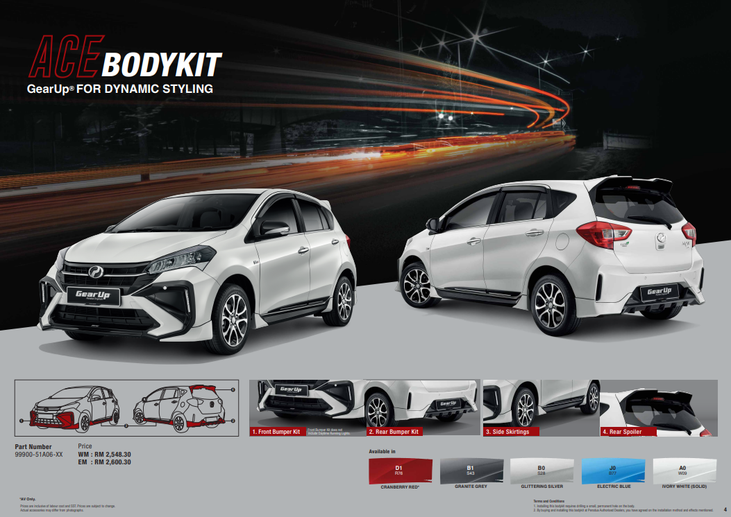 Myvi Gear Up